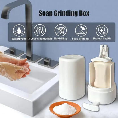 ShredSoap™: The Mess-Free Bar Soap Grinder & Dispenser